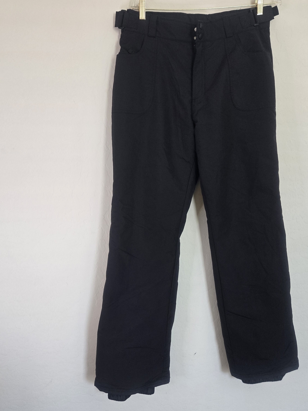 Mountain Tek Mens Medium Black Waterproof Insulated Snow Pants 5191R Winter